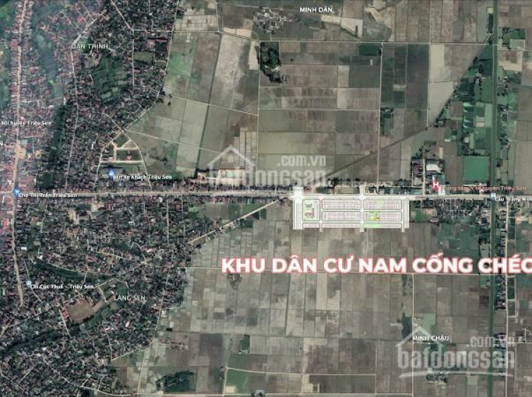 Bán cặp đầu ve siêu đẹp giá đầu tư tại khu đô thị Nam Cống Chéo - thị trấn Triệu Sơn - Thanh Hóa
